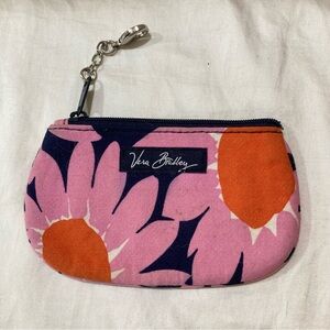 Y2K Vera Bradley ID Slot Coin Purse Floral Print